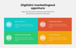 Číslovaný Barevný Seznam #Html-Templates-Cs-Seo-One-Item-Suffix