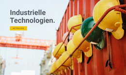 Industrietechnik - Kostenlose Website-Vorlage