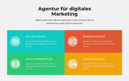 Nummerierte Farbige Liste - Joomla-Vorlage Für Jedes Gerät