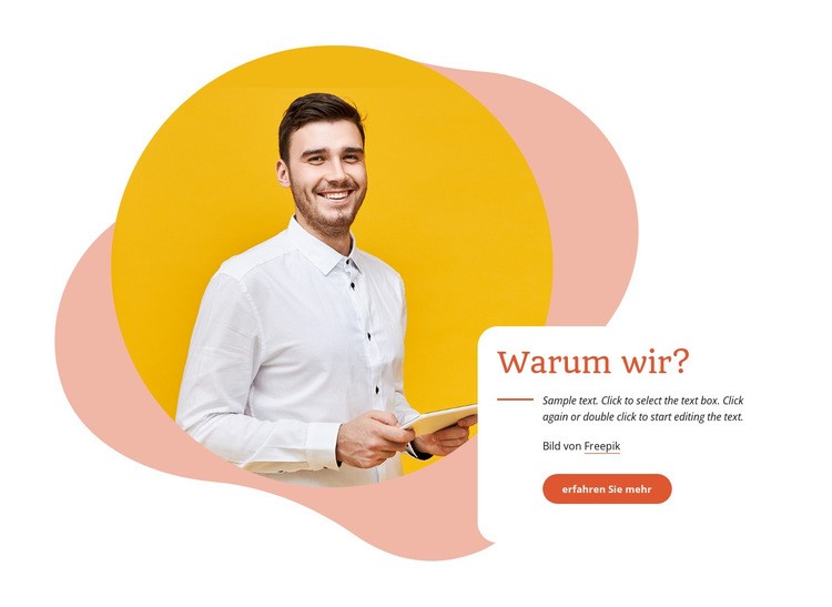 Wir bauen Gemeinschaften Website-Modell