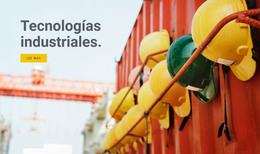 Tecnología Industrial - Plantilla De Sitio Web Gratuita