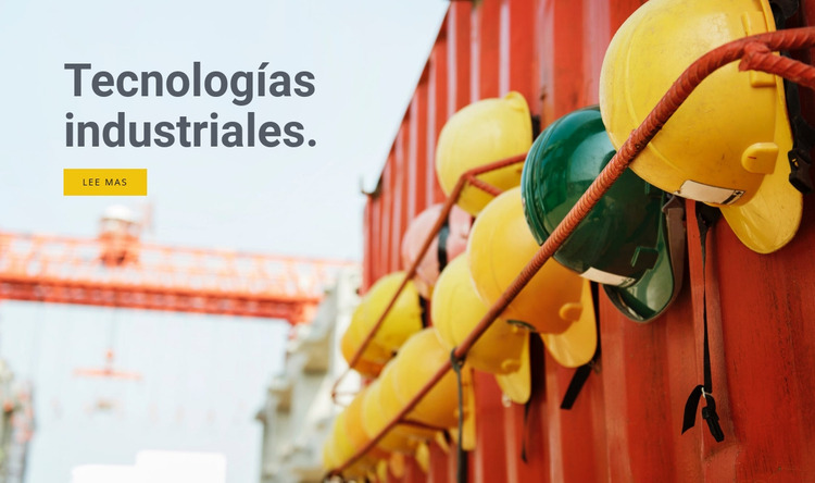 Tecnología Industrial Plantilla Joomla