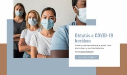 Oktatás A Covid-19 Idején – Csodálatos Sablon Létrehozása