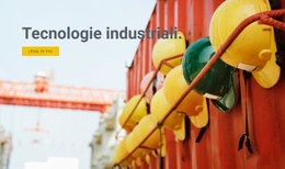 Tecnologia Industriale - Design Del Sito Web Scaricabile Gratuitamente