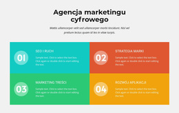 Premium Motyw WordPress Dla Numerowana Kolorowa Lista