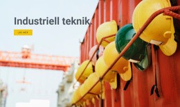 Industriell Teknik – Gratis Nedladdningswebbplatsdesign