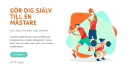 Gör Dig Själv En Mästare - Webbplatsmall