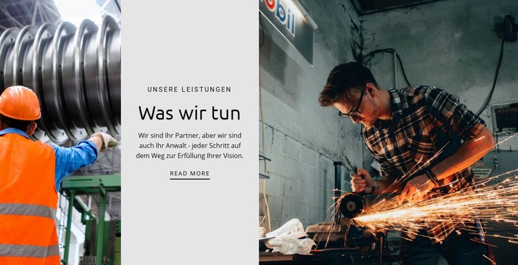 Feinheiten der Produktion CSS-Vorlage