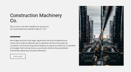 Machines De Construction Co. – Modèles En Ligne