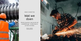 Subtiliteiten Van Productie - Gratis Websitesjabloon