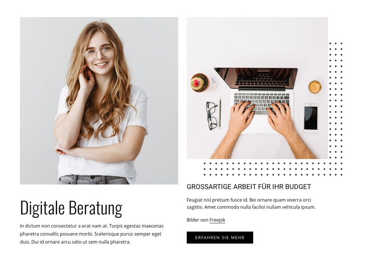 Ihr Gedankenpartner bei Entscheidungen WordPress-Theme