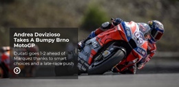 Extrémní Sportovní Motocykl - Website Creator HTML