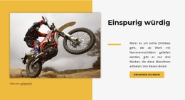 Einspurig Würdig - Responsive Landingpage