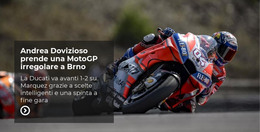 HTML Gratuito Per Sport Motociclistico Estremo