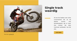 Enkele Track Waardig Open Source-Sjabloon