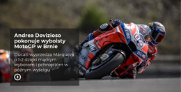 Sporty Motocyklowe Ekstremalne - Pobranie Szablonu HTML