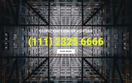 Construction Of Houses Store Template