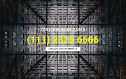 Construção De Casas - Landing Page Criativa Multiuso
