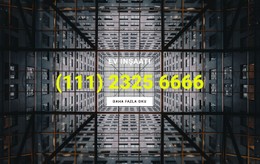 Ev Inşaatı Mağaza Şablonu