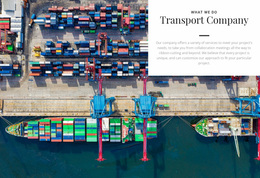 The Best Website Design For Transport Company