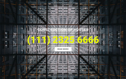 Stunning WordPress Theme For Construction Of Houses