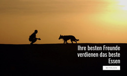 Bestes Futter Für Haustiere Website Design