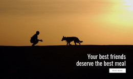 Best Food For Pets HTML Template
