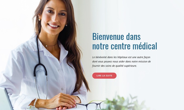 Programmes d'assurance-maladie Maquette de site Web