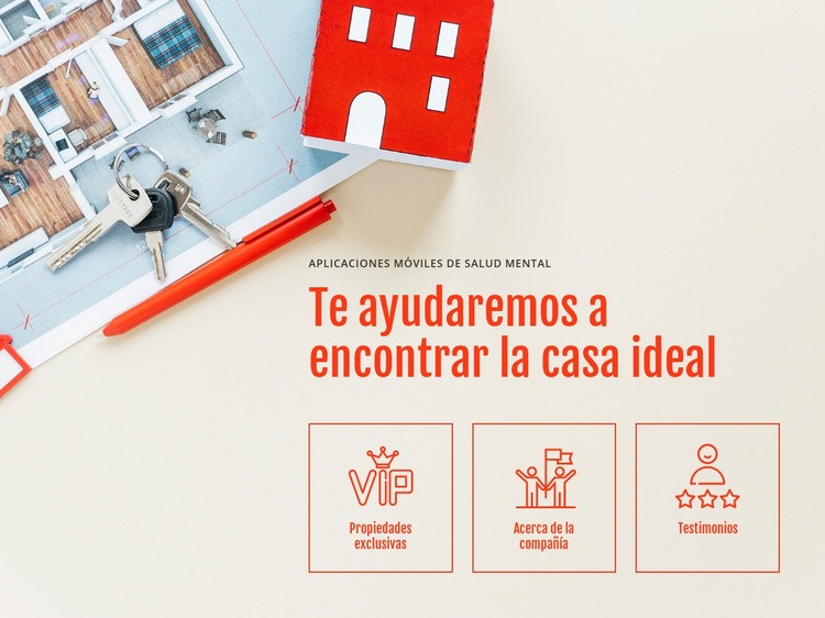 Empresa inmobiliaria líder Creador de sitios web HTML