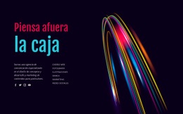 Piensa Fuera De La Caja - Diseño De Sitio Web Sencillo