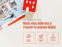 Conception De Site Prête À L'Emploi Pour Entreprise Immobilière Leader