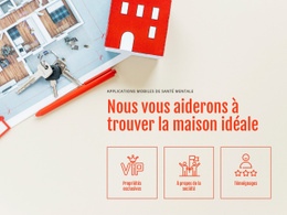 Outil De Maquette De Site Web Pour Entreprise Immobilière Leader