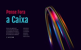 Pense Fora Da Caixa - Design De Site Fácil