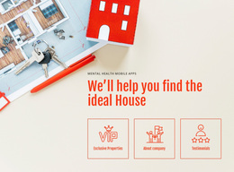 Responsive Web Template For Leading Real Estate Company