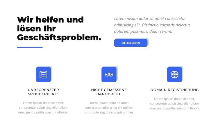 Aktualisieren Sie Ihr Unternehmen CSS-Vorlage