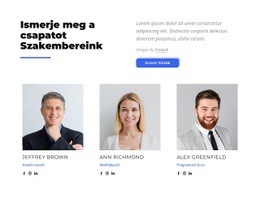 A Legjobb Webhelytervezés Ismerje Meg A Csapatot Szakembereinkkel Számára