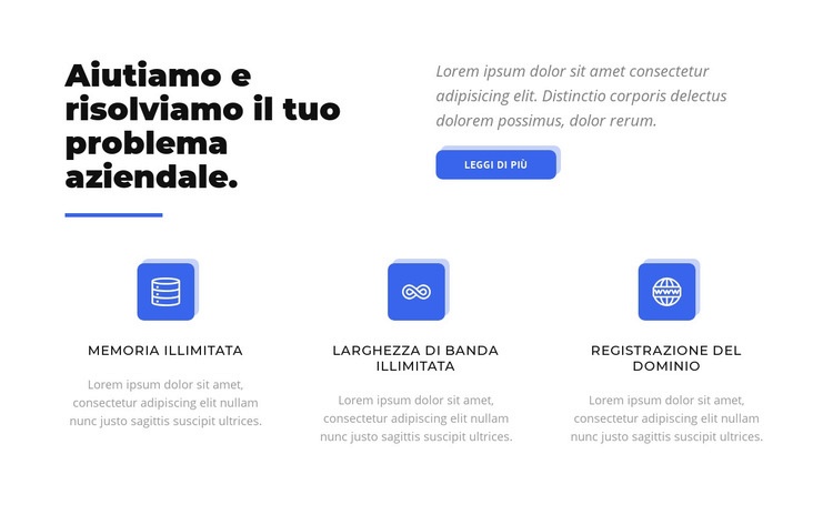 Aggiorna la tua attività Progettazione di siti web