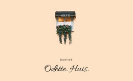 Home Boetiek - Geweldig Websitemodel