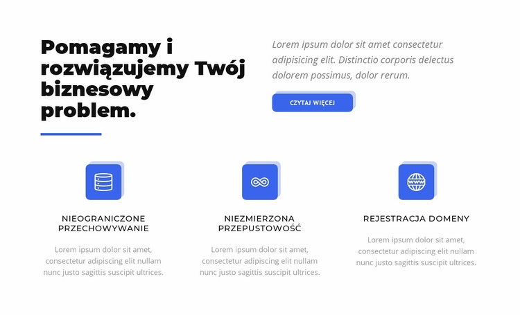 Zaktualizuj swoją firmę Szablony do tworzenia witryn internetowych