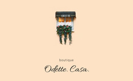 Boutique De Casa - Modelo De Página HTML