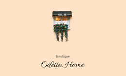 Home Boutique - Free Download Website Builder