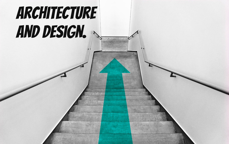 Architectural innovations Website Mockup
