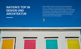 Nationen Top In Design Und Architektur - HTML-Websitevorlage