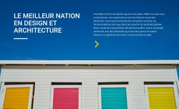 Une Conception De Site Web Exclusive Pour Top Des Nations En Design Et Architecture