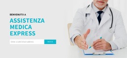 Newsletter Mediche Via E-Mail: Modello Moderno Di Una Pagina