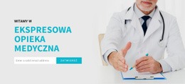 Biuletyny Medyczne Wysyłane Pocztą Elektroniczną - Nowoczesny Szablon Jednostronicowy