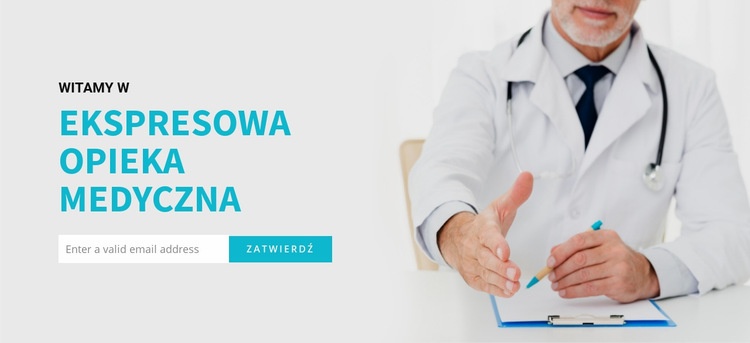  Biuletyny medyczne wysyłane pocztą elektroniczną Szablon