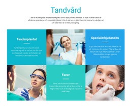 Multipurpose WordPress-Tema För Tandvård