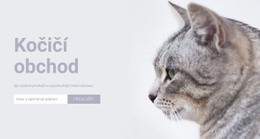 Kočičí Obchod – Stažení Šablony HTML
