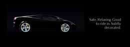 Homepage Sections For Sports Cars